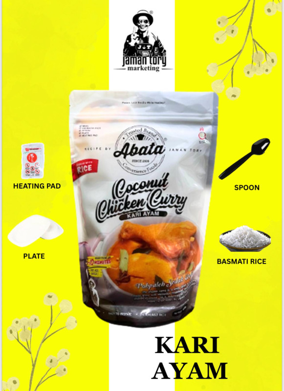 TRAVEL PACK KARI AYAM/ COCONUT CHICKEN CURRY
