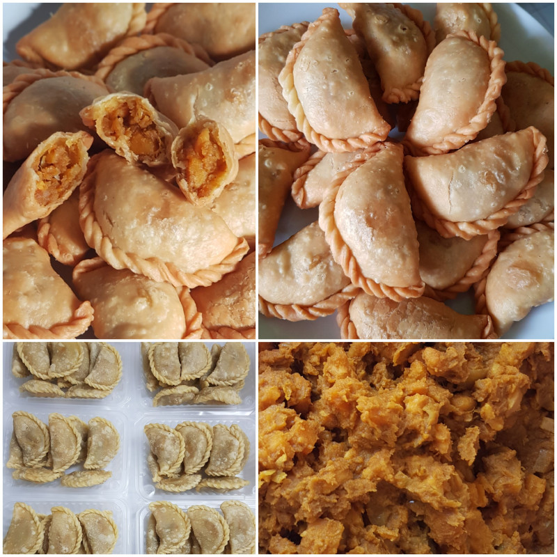 Karipap legend inti keledek oren