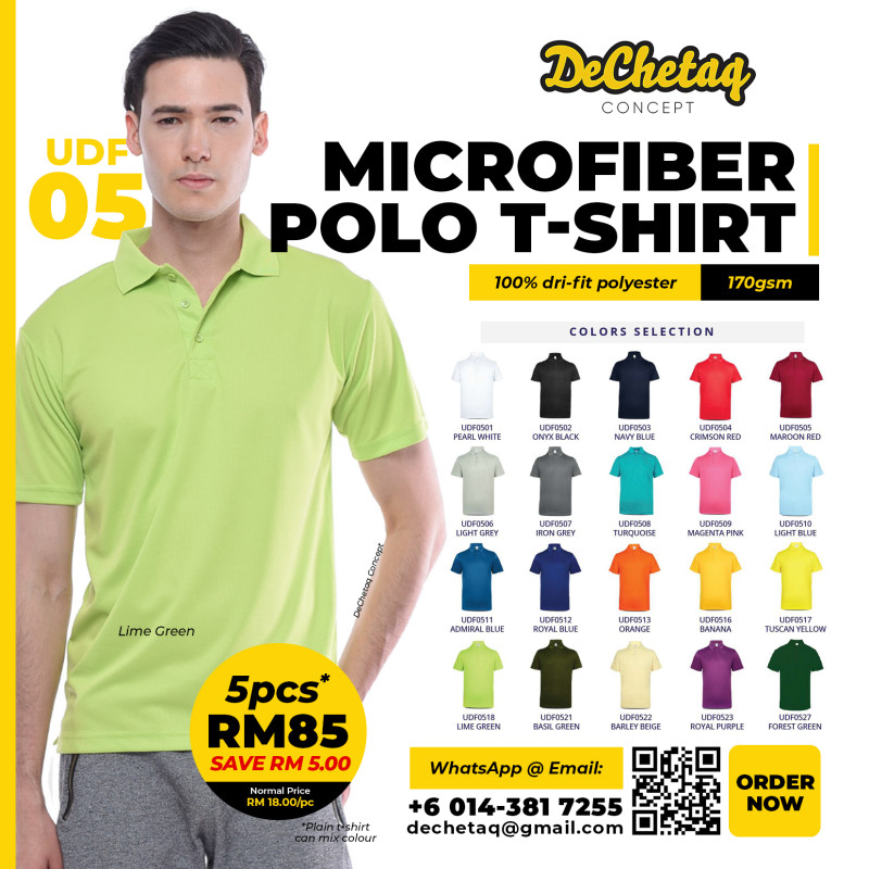Tshirt Microfiber Polo Dry fit Tshirt Microfiber Polo Dry fit