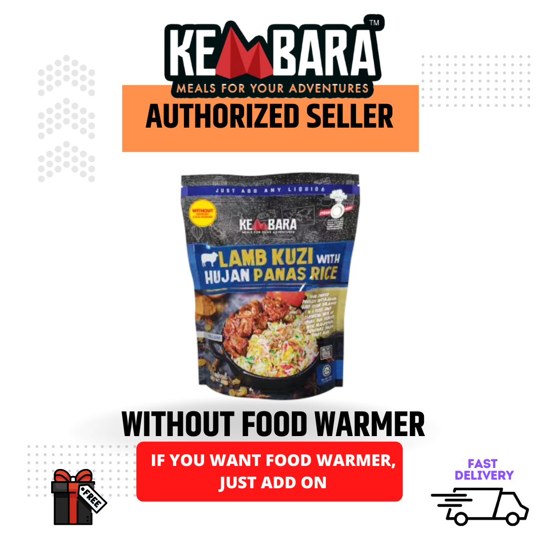 Lamb Kuzi with Hujan Panas Rice (Without Food Warmer)