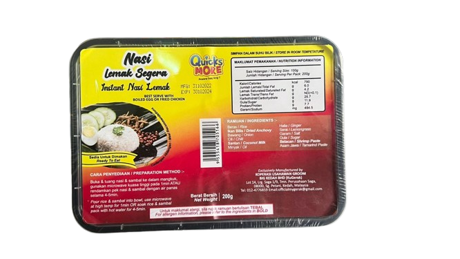 QuicksMORE Nasi Lemak Segera