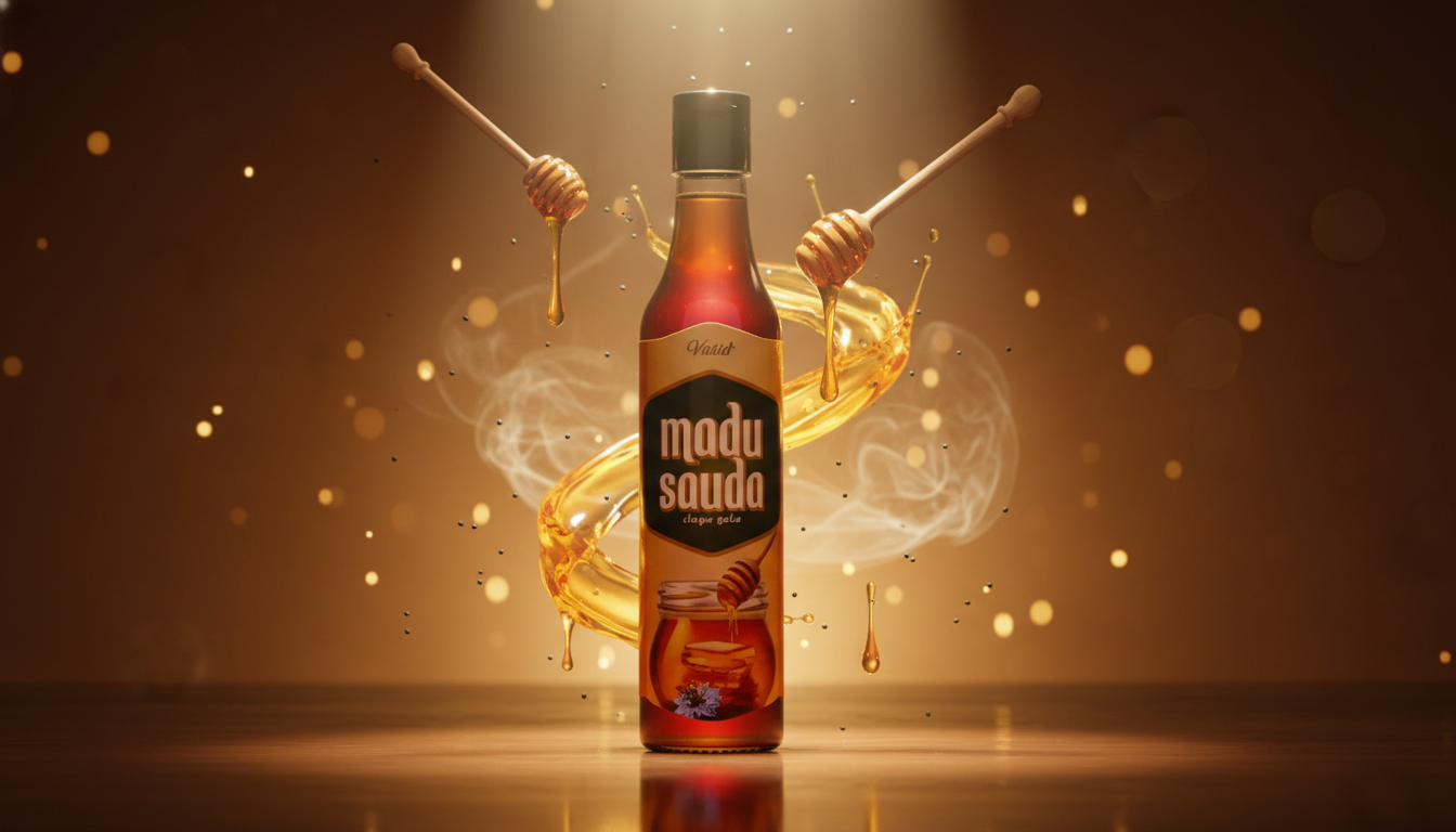 Madu ASLI Premium dengan Habbatusauda