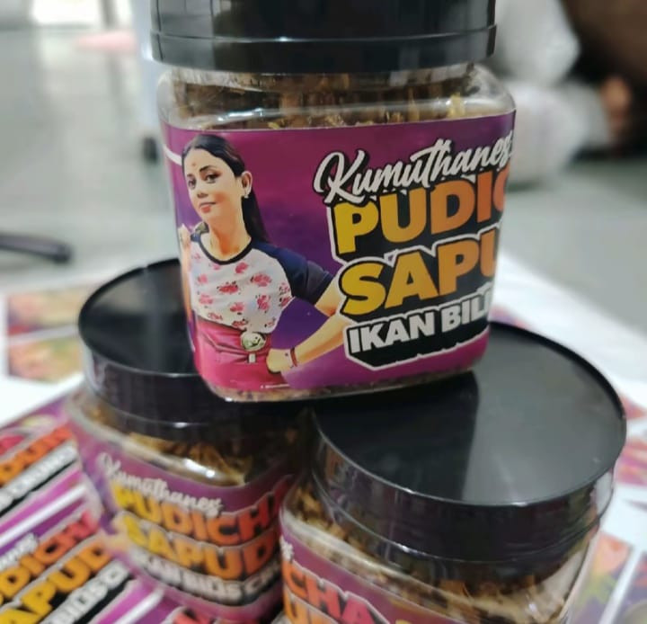 Ikan Bilis Krabu Ala Thai (Thai Style Kerabu Fish)