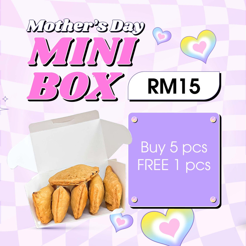 KARI PUFF ABE YUS PACKAGE ( CURRY PUFF / TOM YAM PUFF / TAUFUFA SOYA / TAUFUFA CHOCOLATE / TAUFUFA MATCHA ) HALAL JAKIM